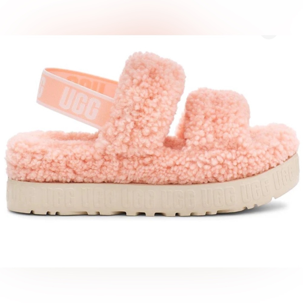 NWT UGG  Fluffita in Pink, size 8